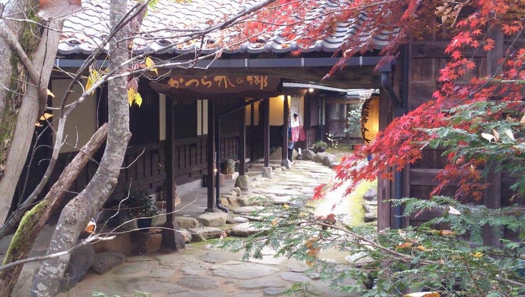 Budova, kde se ryokan nachází