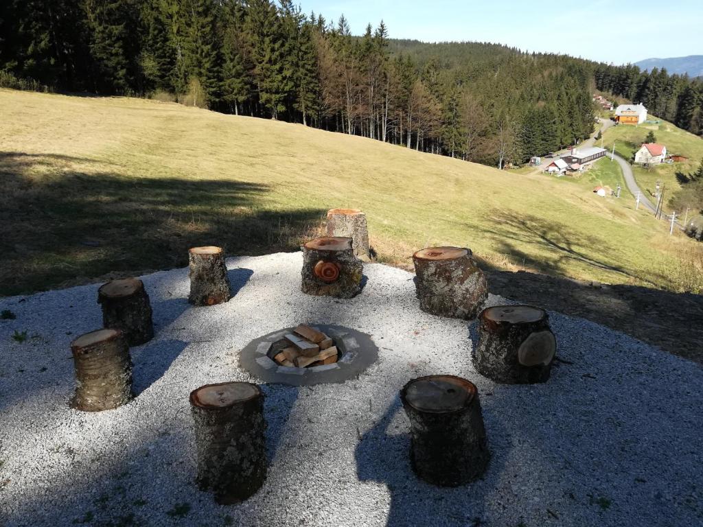 Příroda nedaleko chaty