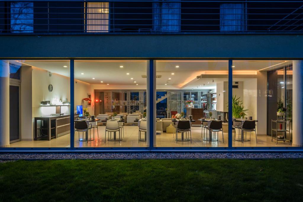 Posezení v ubytování Hotel Villa Bianca