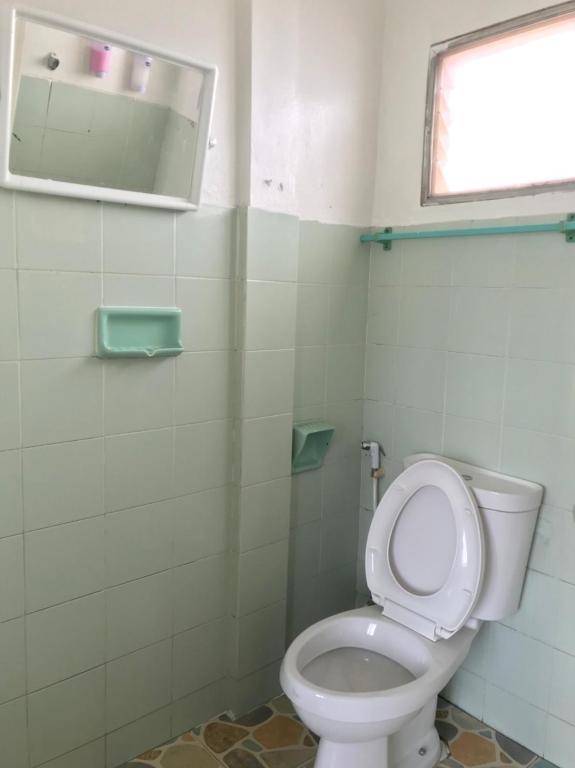 Koupelna v ubytování Tourist Inn