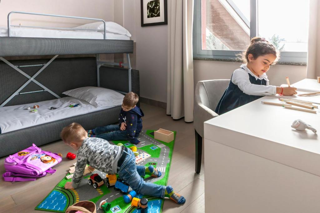 Děti v ubytování Living Hotel Milano