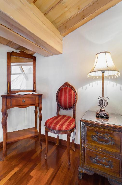 Posezení v ubytování Casa Leone Hotel