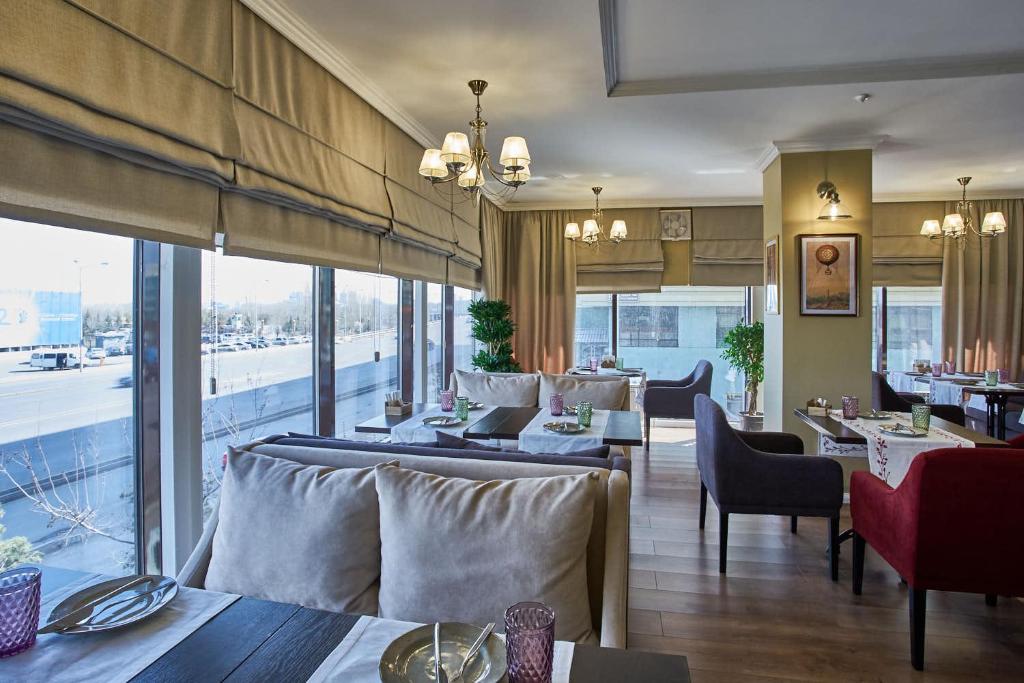 Posezení v ubytování Jasmine Hotel