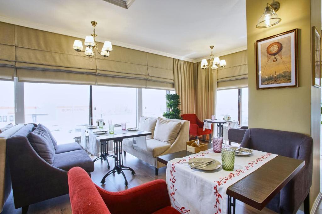 Posezení v ubytování Jasmine Hotel