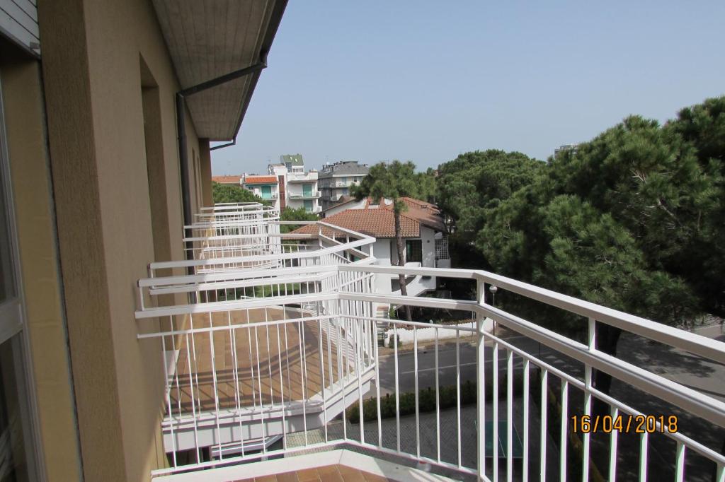 Balkón nebo terasa v ubytování Hotel Toschi