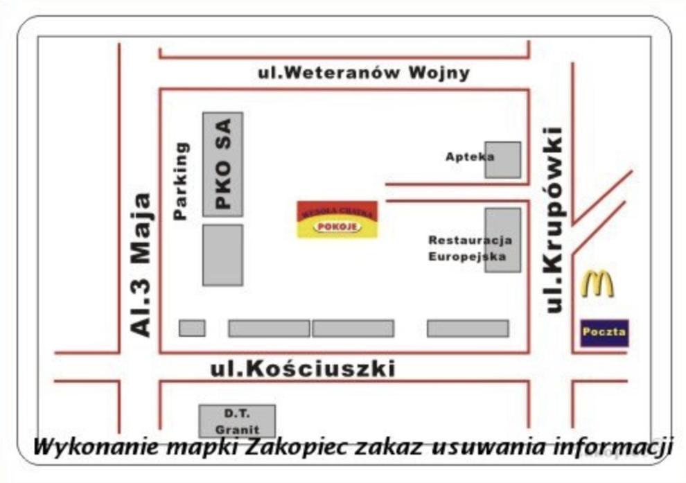 Certifikát, ocenenie alebo iný dokument vystavený v ubytovaní Góralski Domek Waluś Zakopane - ŚCISŁE CENTRUM - Jedyny domek na Krupówkach