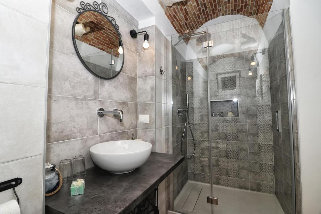Kúpeľňa v ubytovaní Cozy Apartment MARÌ