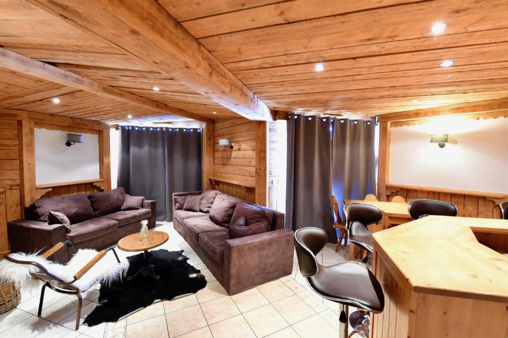 Posezení v ubytování Ancolies Val Thorens