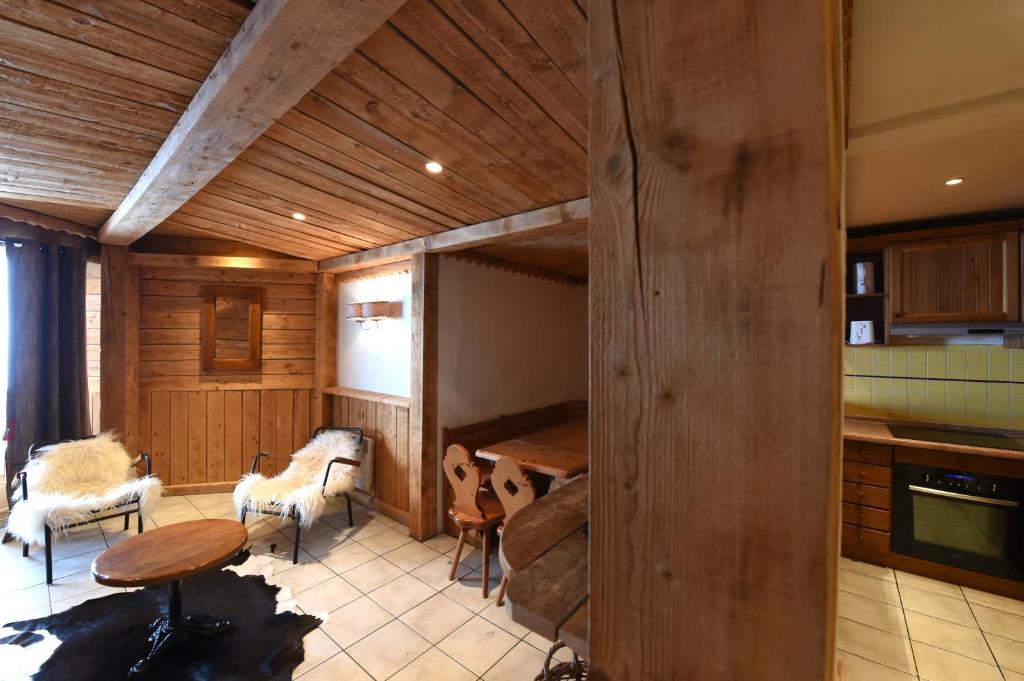 Posezení v ubytování Ancolies Val Thorens