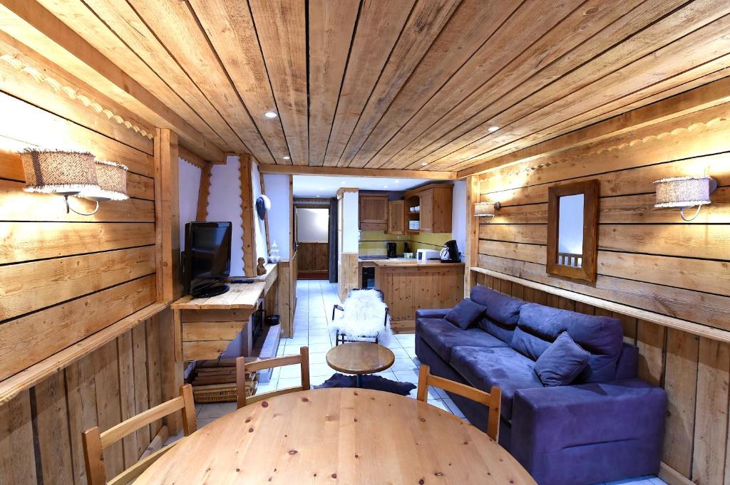 Posezení v ubytování Ancolies Val Thorens