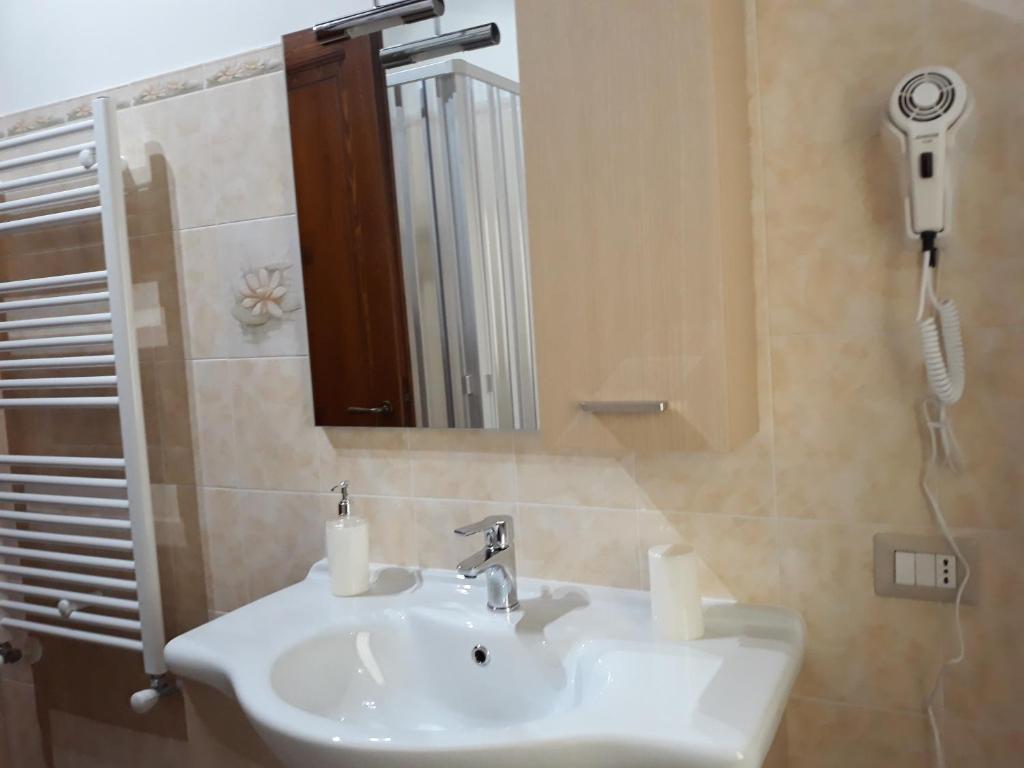 Koupelna v ubytování La Camelia B&B