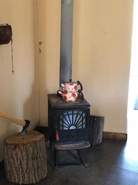 Posezení v ubytování Garni Nature Villa