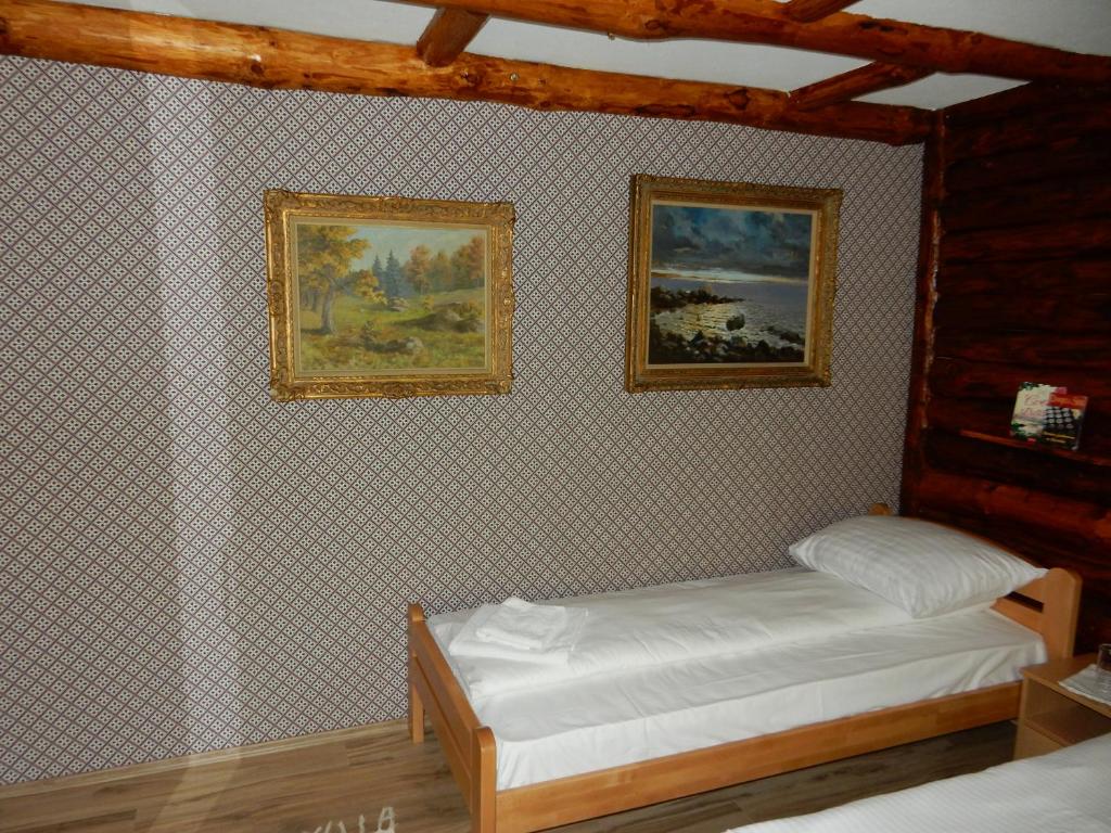 Postel nebo postele na pokoji v ubytování Apartments Izvor Lisine