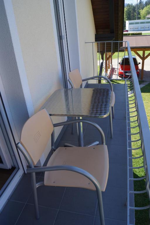 Balcone o terrazza di Ferienwohnungen Rasinger