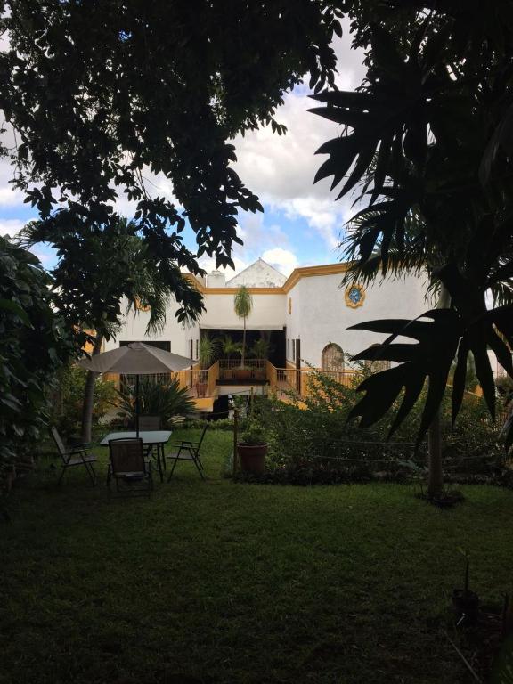 Zahrada ubytování Hotel San Miguel Arcangel