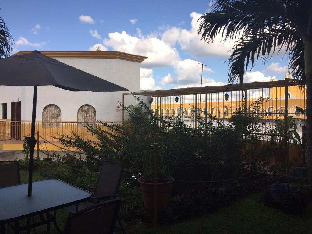 Zahrada ubytování Hotel San Miguel Arcangel