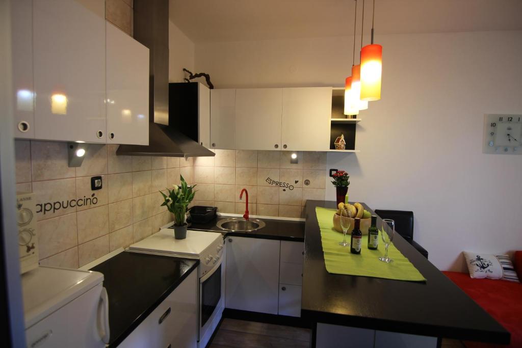 Kuchyňa alebo kuchynka v ubytovaní Zadar Center Apartment