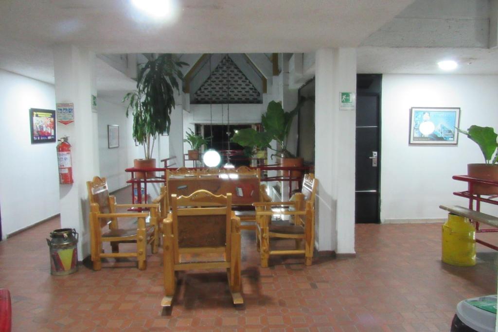 Restaurace v ubytování Hotel Nuevo Tio