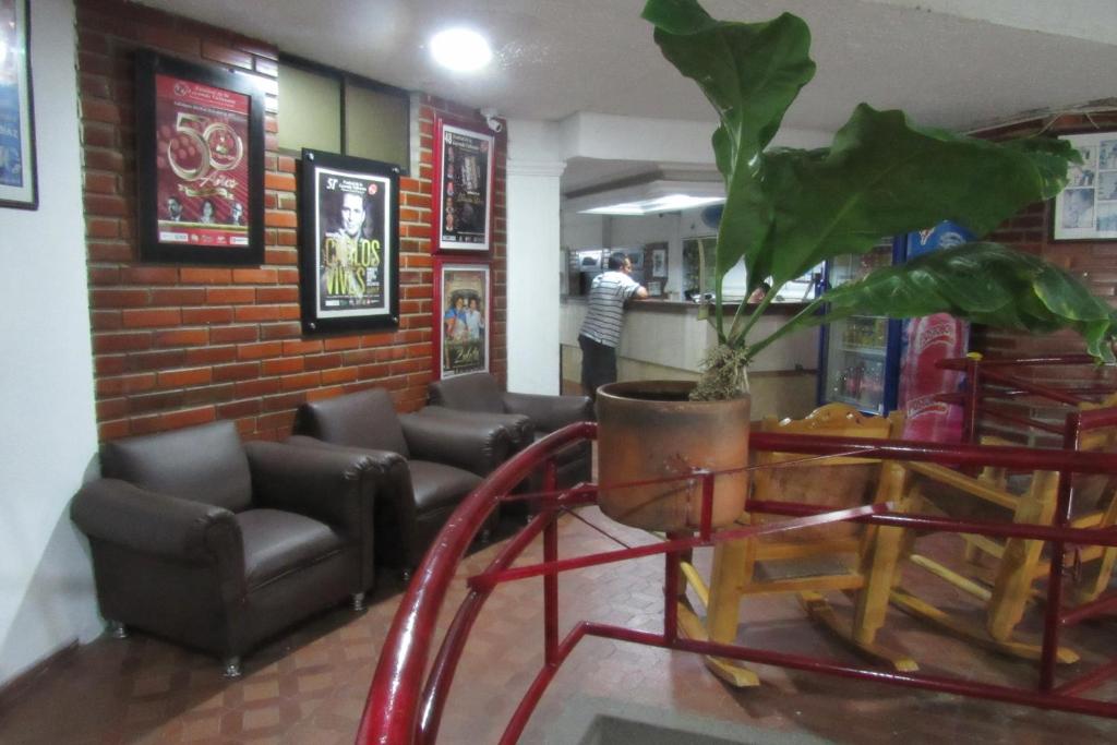 Posezení v ubytování Hotel Nuevo Tio