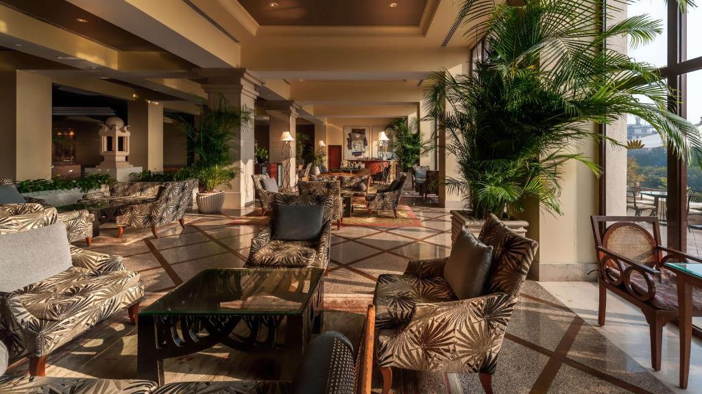Posezení v ubytování Hyatt Regency Kathmandu
