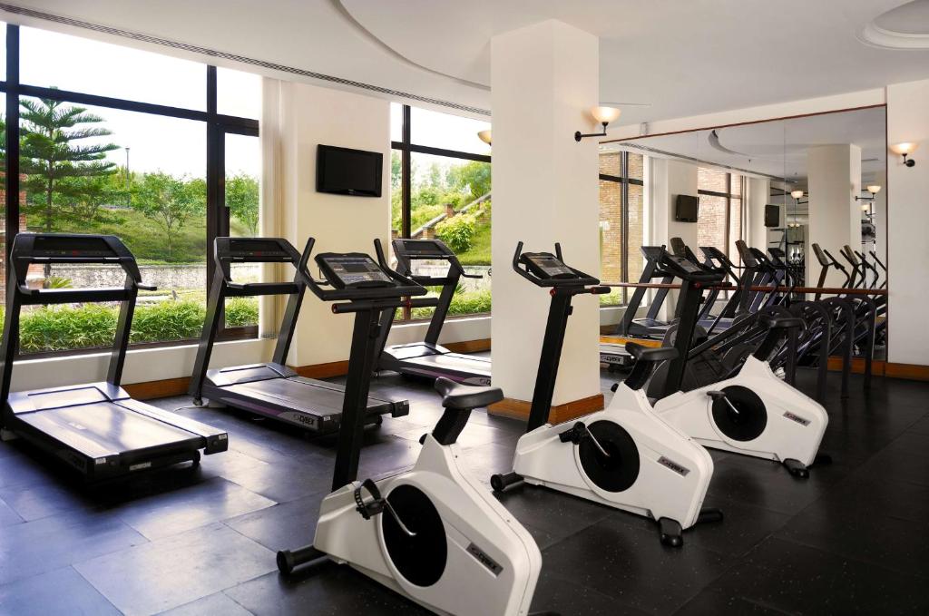 Fitness centrum a/nebo fitness zařízení v ubytování Hyatt Regency Kathmandu