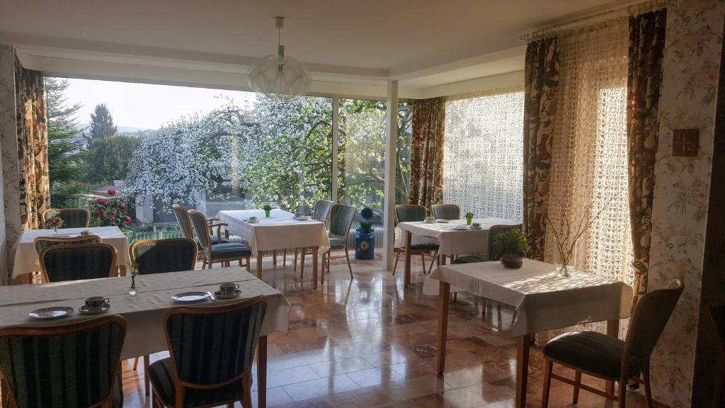 Posezení v ubytování Gästehaus Fleck