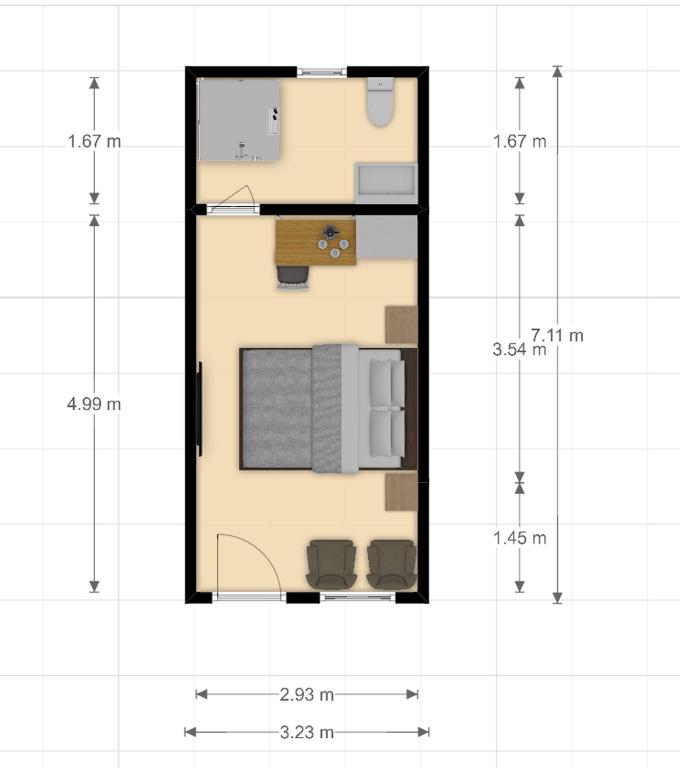 
Standard Studio without Kitchen
