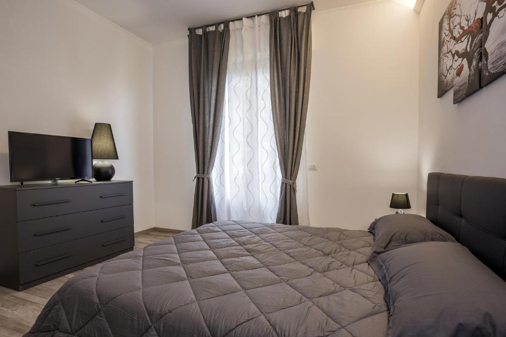 Posteľ alebo postele v izbe v ubytovaní Residence Hill