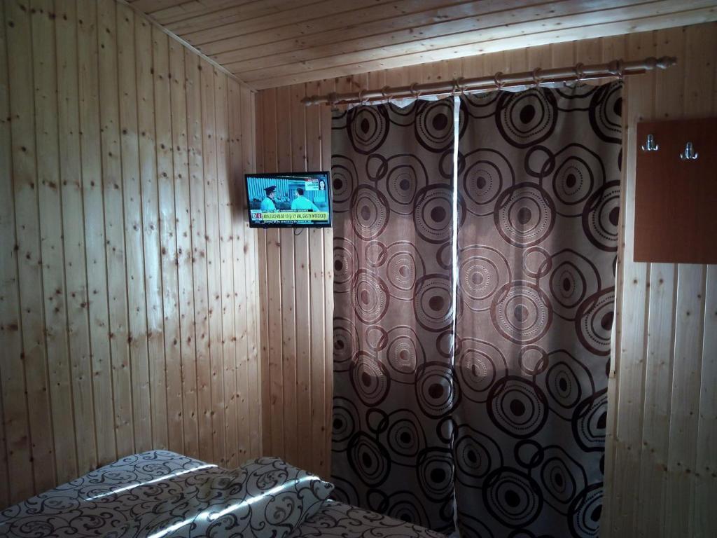 TV a/nebo společenská místnost v ubytování Pastravaria Romani