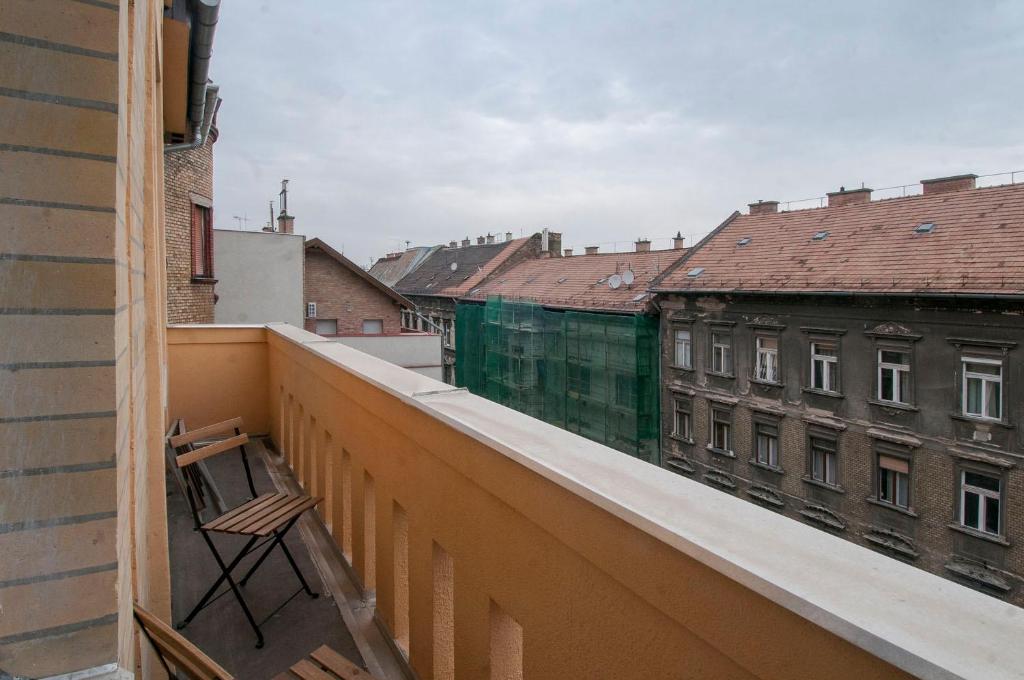 Balkón alebo terasa v ubytovaní Stylish downtown apartment