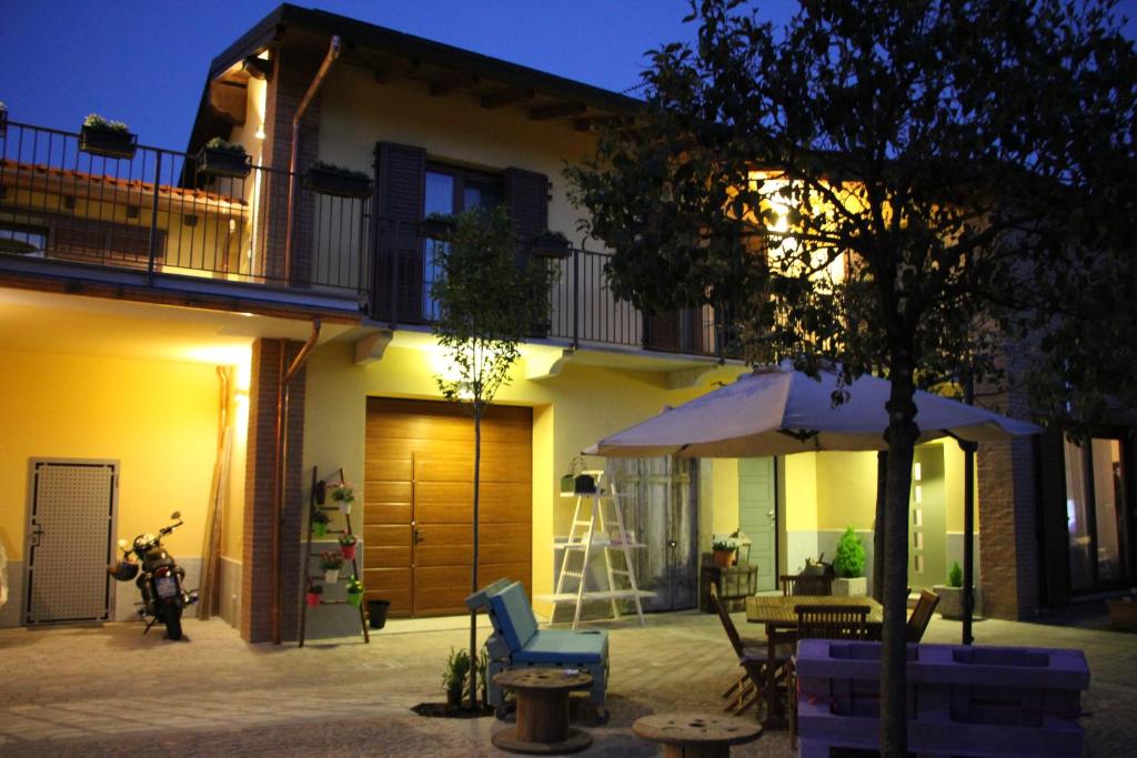 Budova, kde se bed and breakfast nachází