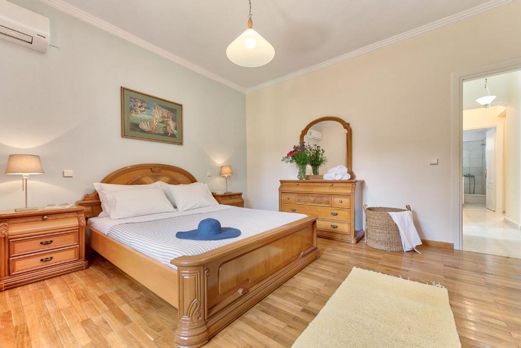 Postel nebo postele na pokoji v ubytování Casa Giardino