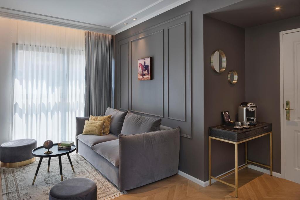 Posezení v ubytování Hotel Jacob Samuel by Prima Hotels