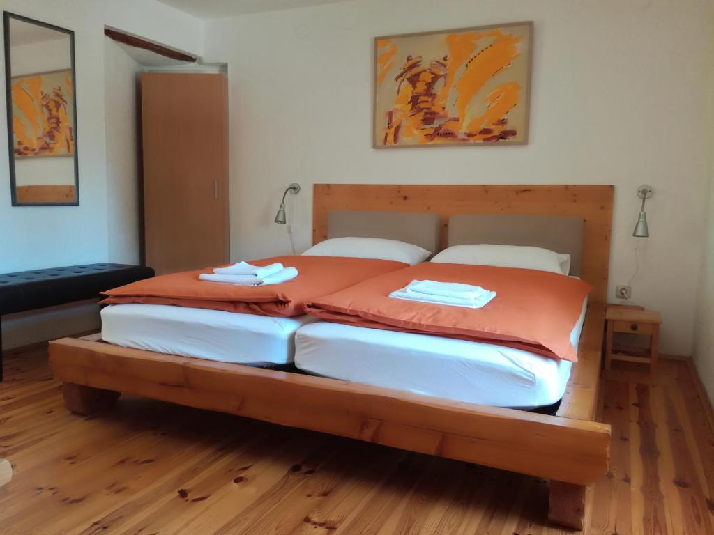 Posteľ alebo postele v izbe v ubytovaní Apartment Krnica N43