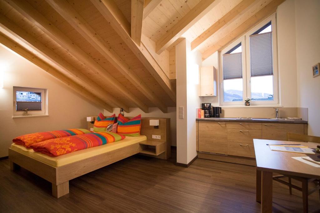Postel nebo postele na pokoji v ubytování ff Appartements