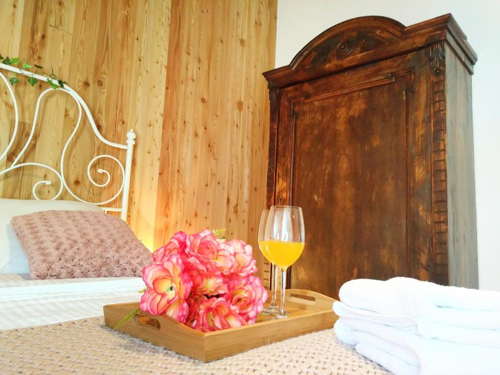 Postel nebo postele na pokoji v ubytování Apartment Cernesa