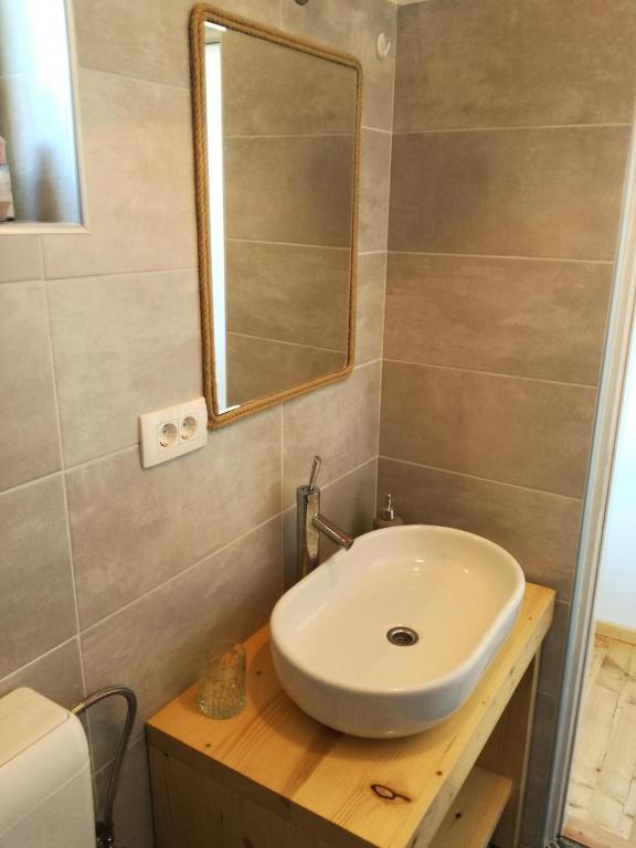 Koupelna v ubytování Apartment Cernesa
