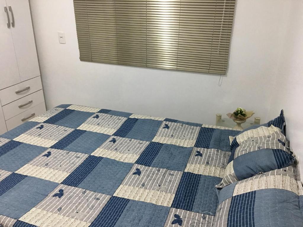 Postel nebo postele na pokoji v ubytování Confortável Residencia em Carlos Barbosa