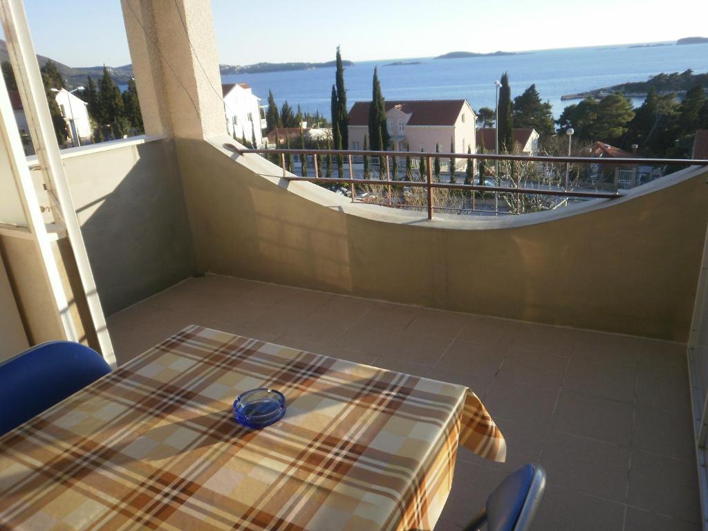 Un balcón o terraza de Apartments Kust