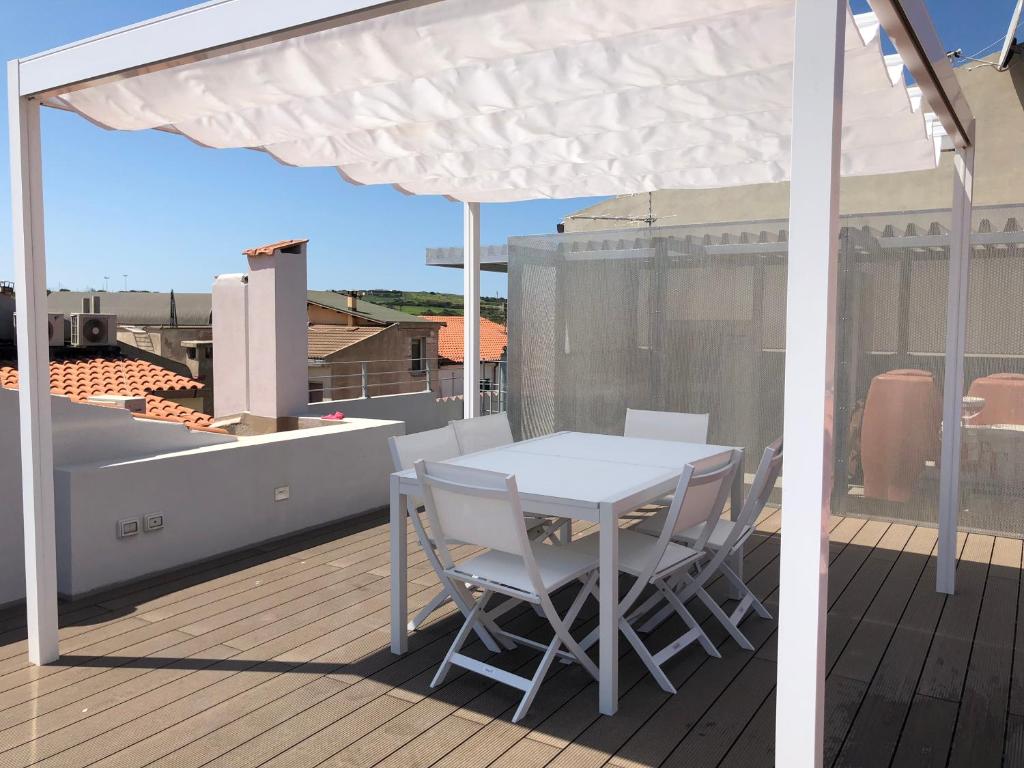 Балкон или терраса в B&B Mare di Fuori