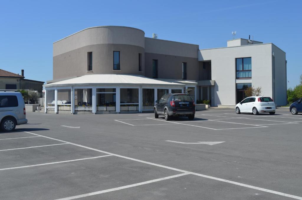 Budova, kde se hotel nachází
