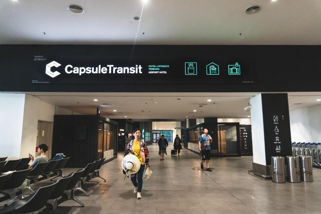 Ospiti di CapsuleTransit Landside - Airport Hotel - Public Area - Gateway KLIA T2, Lvl 1