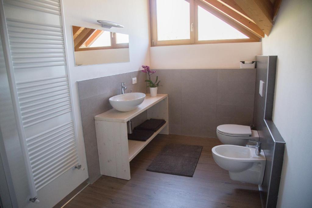 Koupelna v ubytování Holiday home Danima