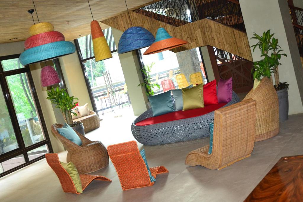 Zona d'estar a Lagùn Hotel