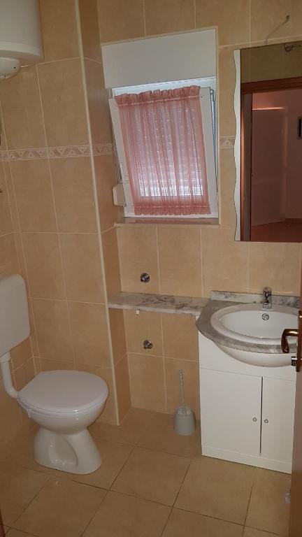 Koupelna v ubytování Apartman Jukic