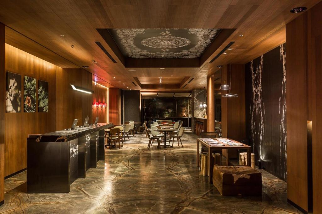 Posezení v ubytování Inhouse Hotel Taichung