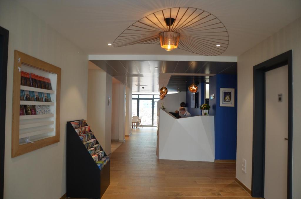 Vstupní hala nebo recepce v ubytování Hôtel ORIGAMI