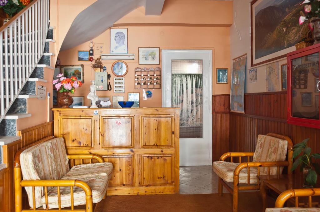 Posezení v ubytování Hotel Athina