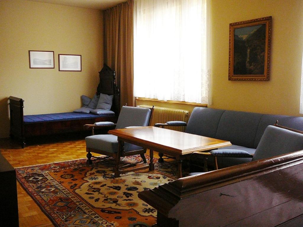 Posezení v ubytování Hotel Garni - Appartements Fuksas