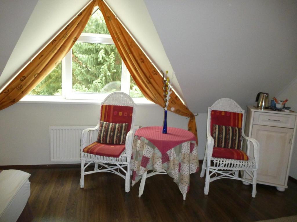 Posezení v ubytování Albergo Giardino
